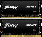 Memorie notebook Kingston FURY Impact 32GB DDR4 2666MHz CL16 1 2v Dual