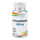 L Phenylalanine SECOM Solaray 60 capsule Concentratie 500 mg