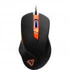 Mouse Gaming CND SGM03RGB RGB USB Black Orange