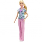 Papusa Mattel Barbie Cariere Asistenta Medicala