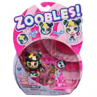 Figurina Spin Master Zoobles Z Girlz Fetita Ursulet Panda