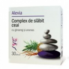 Complex de slabit ceai cu ginseng si ananas 30plicuri ALEVIA