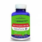 Silymarin 80 50 detox forte 120cps HERBAGETICA