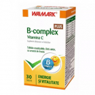 B complex Vitamina C cu aroma de fructe 30 tablete Walmark