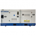 Generator De Curent Trifazat Cu Motor Diesel DHY100L Alb Albastru
