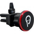 Suport Auto Pentru SmartPhone Magnetic Rotire 360grade Negru Rosu