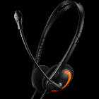 CANYON HS 01 PC headset with microphone volume control and adjustable 