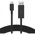 Cablu video Belkin Connect USB C Male DisplayPort v1 4 Male 2m negru