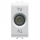 Priza tv Chorus Gewiss GW10361 conector tata 1M alb