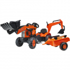 Tractor cu pedale si buldoexcavator 2065N Orange