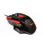 Mouse Gaming Cu Fir USB Optic 1000 1600 2000 2400dpi LED RGB Negru