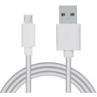 Cablu de date USB 2 0 La Micro USB 2 0 1m Alb