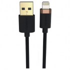 Cablu USB A Lightning C89 0 3m Negru