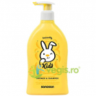 Gel de Dus si Sampon cu Pompita pentru Copii cu Aroma de Banane 400ml