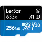 Card de memorie 633X 256GB MicroSDXC Clasa 10 UHS I U3
