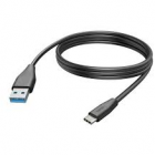 Cablu de Alimentare USB C USB A Negru