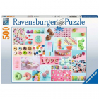 Puzzle Ravensburger Colaj Dulciuri 500 Piese