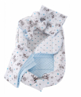 Set 5 in 1 Nichiduta Babynest Minky Teddy Blue