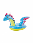 Saltea gonflabila pentru copii in forma de dragon Intex Ride on 201 x1