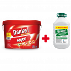 Vopsea lavabila interior Danke Maxx White alb 15 l amorsa 4 l