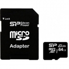Card SP064GBSTXBU1V10SP Micro SDXC 64GB Adaptor