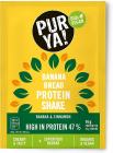 Pulbere bio pentru shake proteic cu banane si scortisoara 47 proteina 