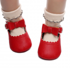 Pantofiori rosii pentru fetite Bella