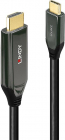 Cablu video LINDY USB Tip C Male HDMI Male 2m negru