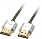 Cablu video LINDY Cromo HDMI Male la HDMI Male 1 m argintiu