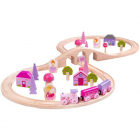 Set de Joaca BigJigs Toys Trenuletul Zanelor pentru Fetite