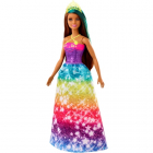 Papusa Mattel Barbie Dreamtopia Printesa cu Coronita Galbena