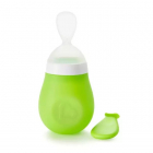 Lingurita cu rezervor Munchkin pentru bebelusi Squeeze 4L green