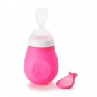 Lingurita cu rezervor Munchkin pentru bebelusi Squeeze 4L pink