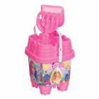 Set de joaca pentru plaja Small Castle Barbie cu 6 accesorii