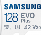 Card memorie Samsung Micro SDXC EVO Plus UHS I U3 Clasa 10 128GB Adapt