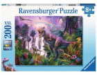 Puzzle 200 piese XXL King of the Dinosaurs