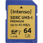 Card de memorie Premium 64GB SDXC Clasa 10 UHS I