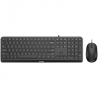 Kit Tastatura Mouse SPT6207 Cu Fir Negru