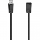 Cablu de Date USB Extension Negru