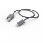 Cablu de Date USB A Lightning Gri