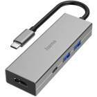 Hub USB C Multiport HDMI Argintiu