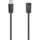 Cablu de Date Extensie USB Negru