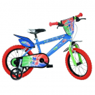 Bicicleta cu Roti Ajutatoare Dino Bikes PJ Masks 16 inch