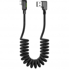 Cablu de date CA 7310 Unghi incarcare de 90 grade USB USB C 3A 1 8m Ne