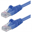 Cablu UTP Goobay cat 5e patch cord 2m albastru