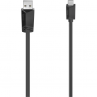 Cablu de Date USB A Plug USB C Negru