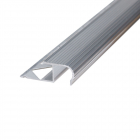 Profil incorporabil pentru treapta SET S82 semirotund aluminiu 12 5 mm