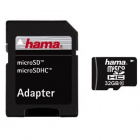 Card Micro SDHC 32GB cu adaptor SD pentru mobil