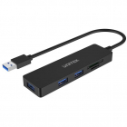 Hub USB 3 porturi Black