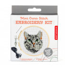 Mini kit goblen Mini Cross Stitch Embroidery Kit Cat